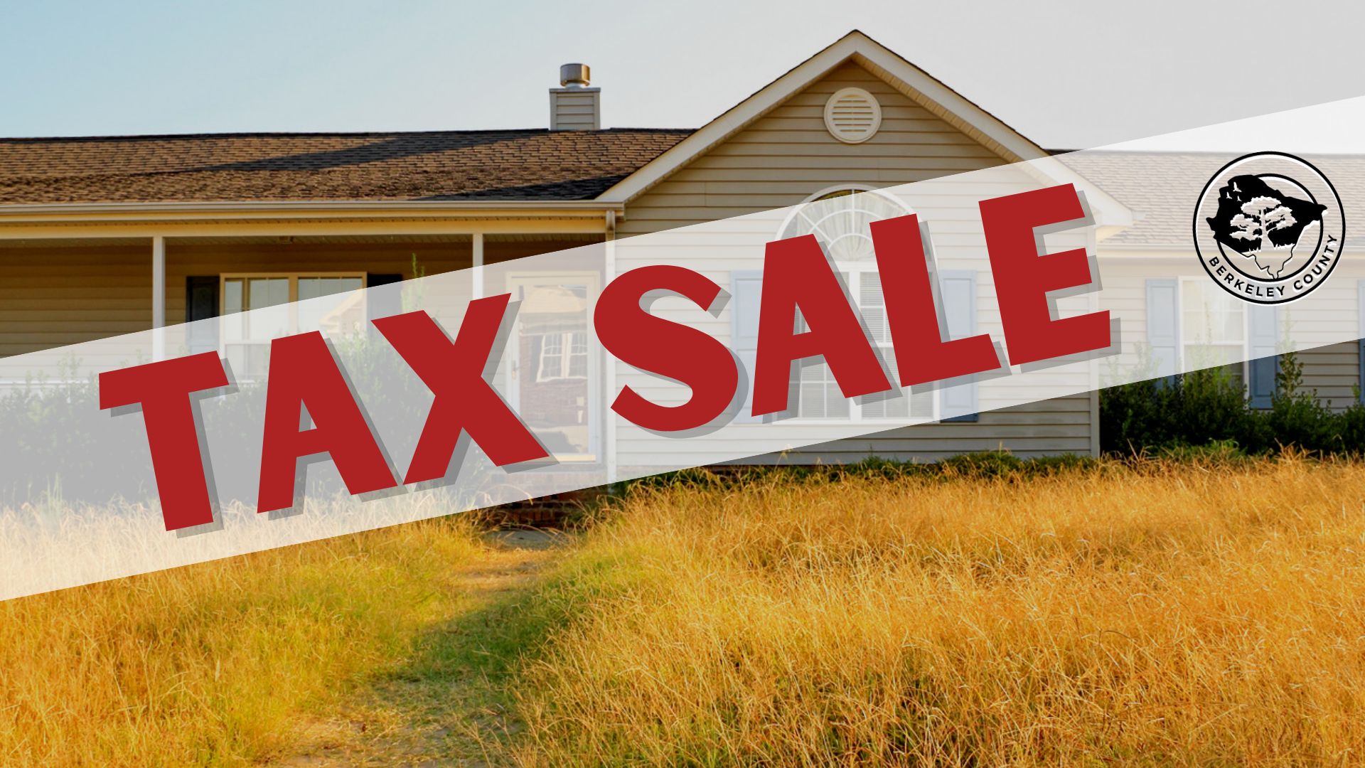 Berkeley County Announces 2024 Delinquent Tax Sale Information – Berkeley  County Government